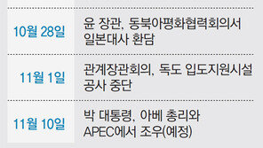 대화 손짓에도 日은 뻣뻣… 엇박자 외교 논란