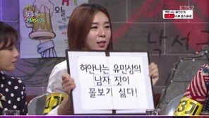 풀하우스 허안나, "유민상의 남자짓 꼴보기 싫어" 홍예슬이 화근?