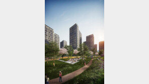 타고나야 名品 녹지공간 풍부한 아파트가 뜬다.