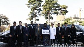 쌍용차, 아프리카 가나에 의료용 렉스턴·코란도 스포츠 기증