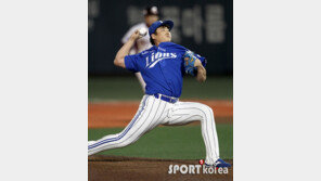 [포토] ‘삼성 넥센’ 안지만, 팀의 승리를 위한 힘찬 역투