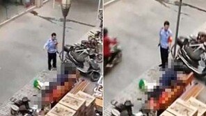 벤치서 성관계하는 20대 남녀, 행인 만류에도 “거의 다 됐다”며…