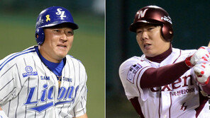 홈런타자 최형우 vs 강정호 “잠실은 내 땅”