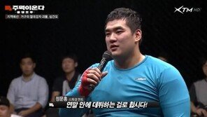 로드 FC 심건오, 데뷔전서 TKO승 “타격 위주의 레슬러 될 것”