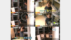 ‘슈퍼맨이 돌아왔다 삼둥이’, 치명적 매력 발산…VJ에 다가가 “아저씨 뭐야요?”