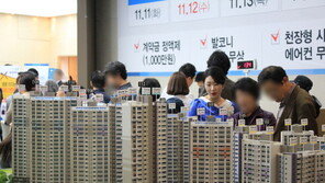 서울 중구 ‘서울역센트럴자이’ 모델하우스에  1만여명 몰려