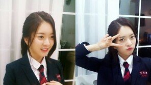 ‘달샤벳’ 아영, 교복사진 공개…“간만에 교복 입었음”