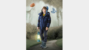 밀레, 키즈 라인 화보 공개…‘패밀리 아웃도어 룩’