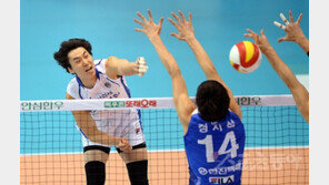 [V리그 엿보기] 박철우 “입대 전 3경기 꼭 연승”