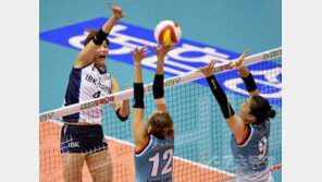 데스티니·김희진 57득점 합작…IBK 2연승