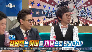 ‘라디오스타’ 김원해 “채팅으로 만난 아내, 만나자마자 전기가 통했다”