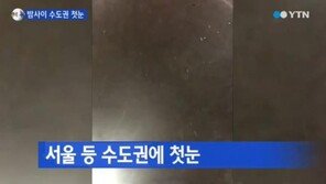 서울·경기 일부 지역 첫눈 관측… 평년보다 일주일 빨라