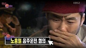 노홍철 음주측정 결과, 혈중 알콜농도 0.105%…‘만취상태’