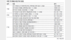 [분양 캘린더]위례 열기 재점화… 경희궁자이 본보기집 오픈
