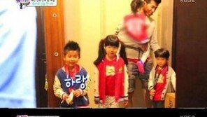 ‘송일국 절친’ 션, ‘정혜영 닮은꼴’ 네 남매 공개…우월한 유전자