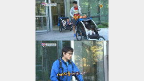 “와~ 아빠의 꿈이다”… 송일국, 션 달리기용 유모차에 ‘감탄’