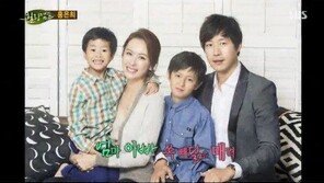 홍은희 유준상, 가족 사진 공개…‘사랑스런 두 아들입니다’