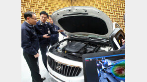 현대車 아슬란 “휠 스포크 수까지 조절… 소음-진동-충격 잡았다”