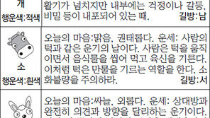 [스포츠동아 오늘의 운세] 2014년 11월 21일 금요일 (음력 9월 29일)