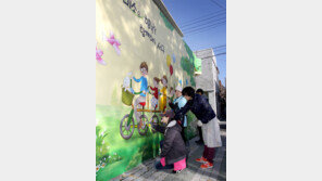 [대구/경북]“낡은 담장을 산뜻하게 바꾸었어요”
