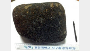 45억 살 진주 운석, 정부 3억 5000만원 제시… 소유주 270억 요구