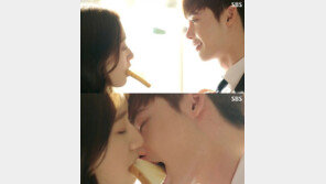 ‘피노키오’ 박신혜 이종석, 식빵키스 선보여… 아찔한 입맞춤 ‘눈길’