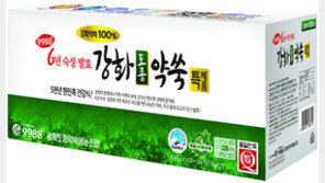 하나뿐인생명9988㈜, 수족냉증 잡는 6년 숙성 발효 ‘강화약쑥’