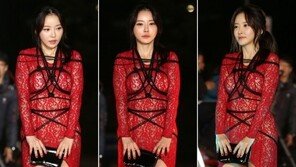 ‘밧줄로 꽁꽁~’… 한세아, 男心 뒤흔든 파격 드레스