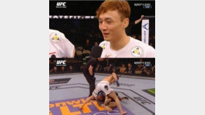 최두호 18초 만에 TKO 승, 한 방에 상대 선수 쓰러져 ‘화끈’