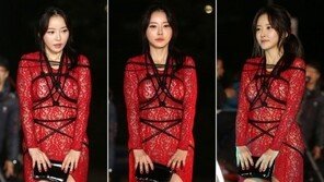 ‘대종상영화제’ 한세아, 아찔한 시스루 드레스 위 밧줄 꽁꽁 ‘눈길’