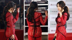 ‘대종상영화제’ 한세아, 매듭 시스루 드레스…역대 최고 수위?