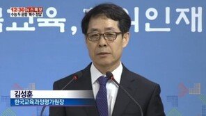 2015년도 수능 오류 문항 복수정답 인정, 김성훈 평가원장 결국 사퇴