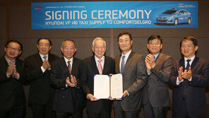 현대차그룹, 싱가포르 택시 시장서 상품성 인정