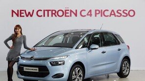 시트로엥, 연비 14.4km/ℓ 5인승 디젤… ‘C4 피카소’ 출시