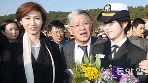 최태원 회장 둘째딸, 울먹이며 “임관을 命 받았습니다”