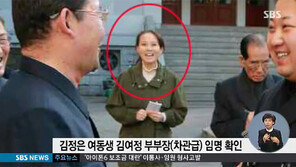 北 김정은 여동생 김여정, 직책 노동당 부부장으로 확인… 새로운 실세?