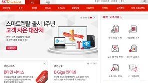 SK브로드밴드 인터넷 연결 오류? ARS 서비스도 마비