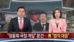 정윤회 문건 파장 확산… 청와대 법적 대응 방침