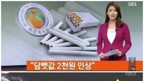담뱃값 2000원 인상 합의, 흡연자 “월급도 OECD만큼 달라!”