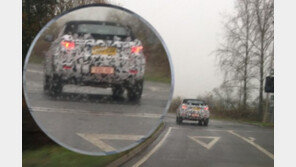 이보크 컨버터블 포착, 9단 변속기에 소프트톱 얹어