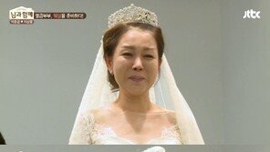 ‘님과 함께’ 박준금, 웨딩드레스 입고 눈물 “과거 실패한 결혼 생각나”