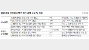 홍문표 예결위원장 46억 더 따내