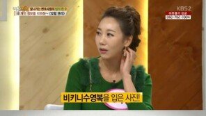 ‘여유만만’ 민지영 “내 비키니 사진 지우고 싶다”… 사진 보니 ‘아찔’