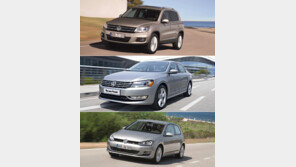 폭스바겐, 11월 베스트셀러 1, 2, 5위 석권