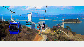 [남도&문화]1.5km 해상케이블카 타고 바라보는 여수 밤바다… 낭만이 넘실대네