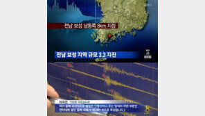 전남 보성서 규모 3.3 지진 발생… 피해 규모는?