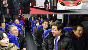 2층 광역버스 시범 운행, 실내 어떻게 생겼나 보니...