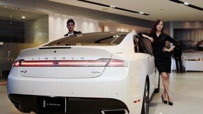 [포토]링컨 MKZ 하이브리드, 과학이 숨쉬는 뒤태