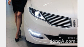 [포토]링컨 MKZ 하이브리드 출시 “헤드램프부터 예술”