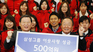 삼성그룹 이웃돕기 성금 500억